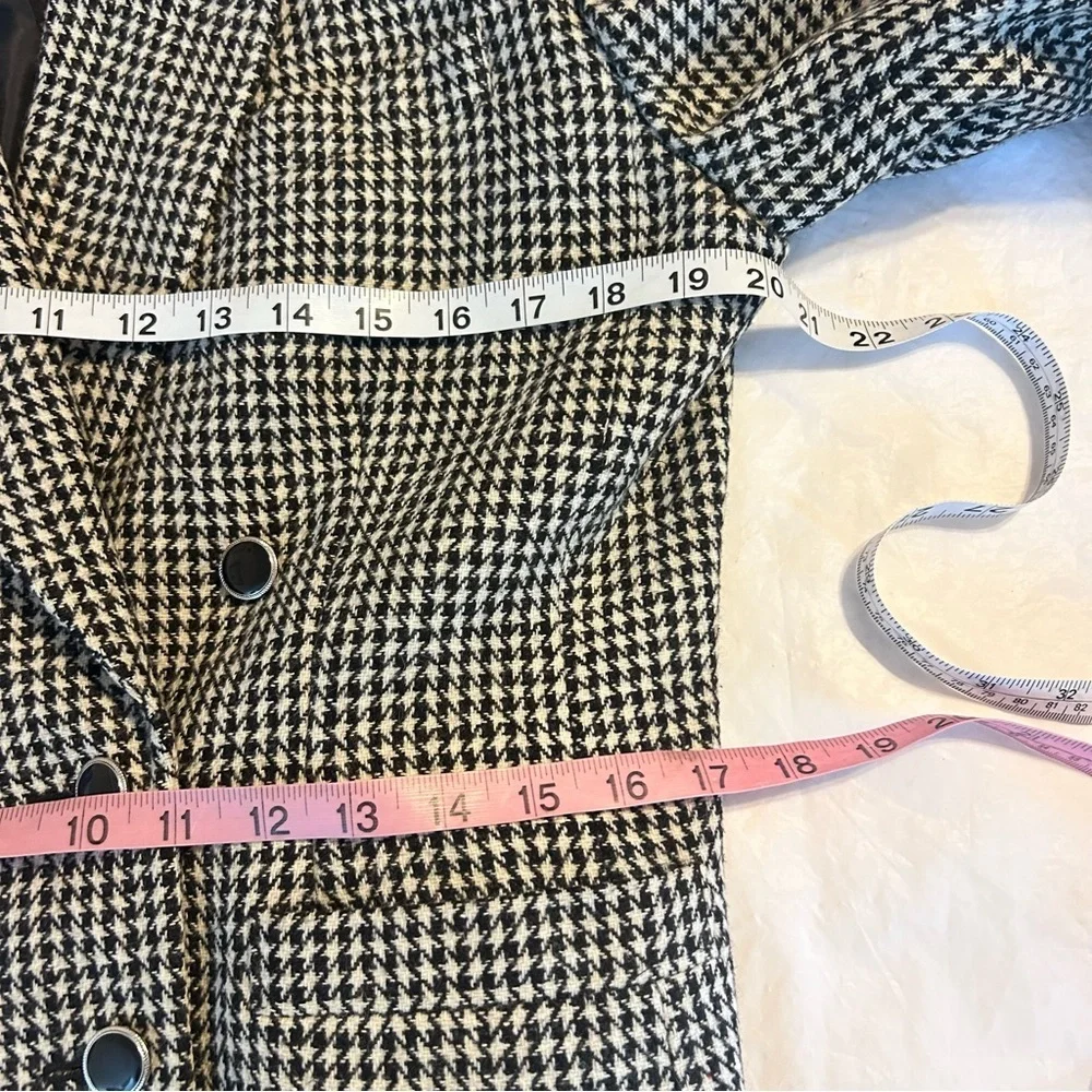 Lord & Taylor Vintage Houndstooth Blazer Sizr 12 P